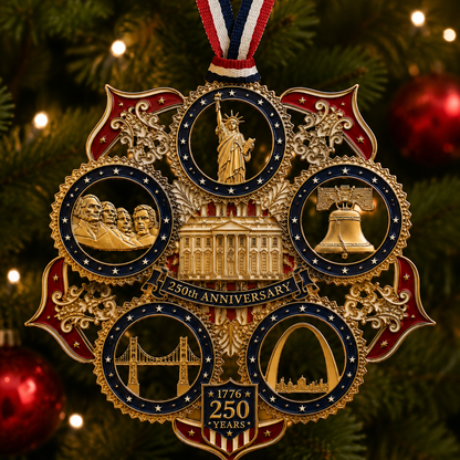 🔥Last 10pcs🔥250th Anniversary Christmas Tree Ornament