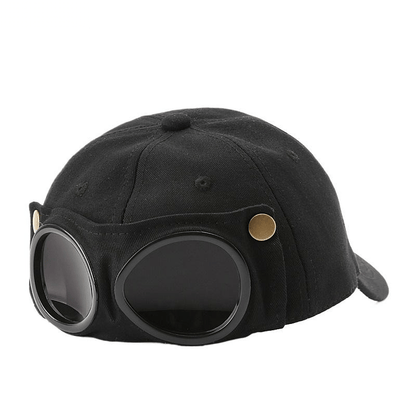 🤣Aviator-Style Baseball Cap — With Glasses Loops and Retro Details! 🧢✨