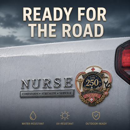250th Anniversary Nurse Metal Emblem