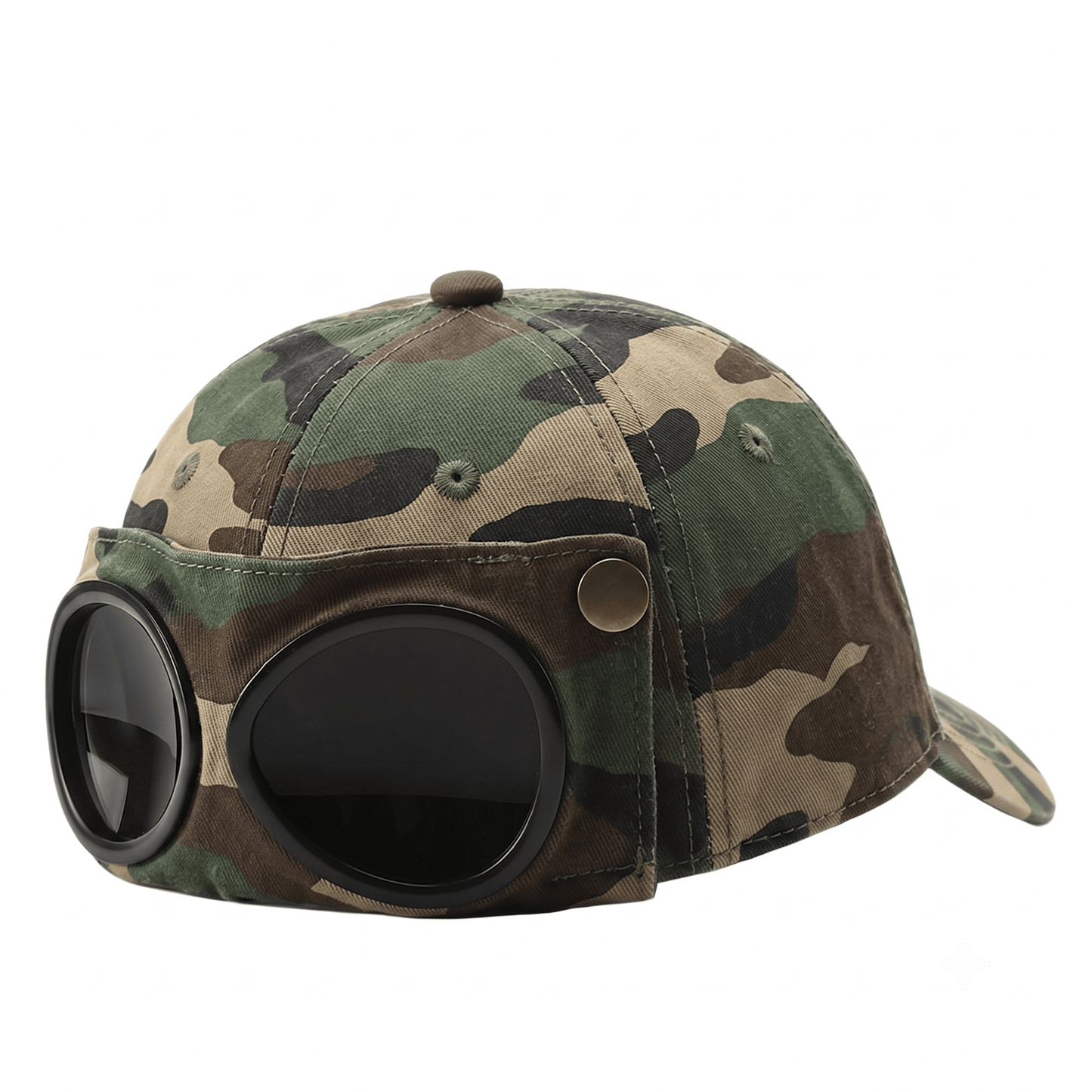🤣Aviator-Style Baseball Cap — With Glasses Loops and Retro Details! 🧢✨