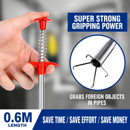 🚿Professional Drain Clog Remover Tool – A Must-Have For Every Home