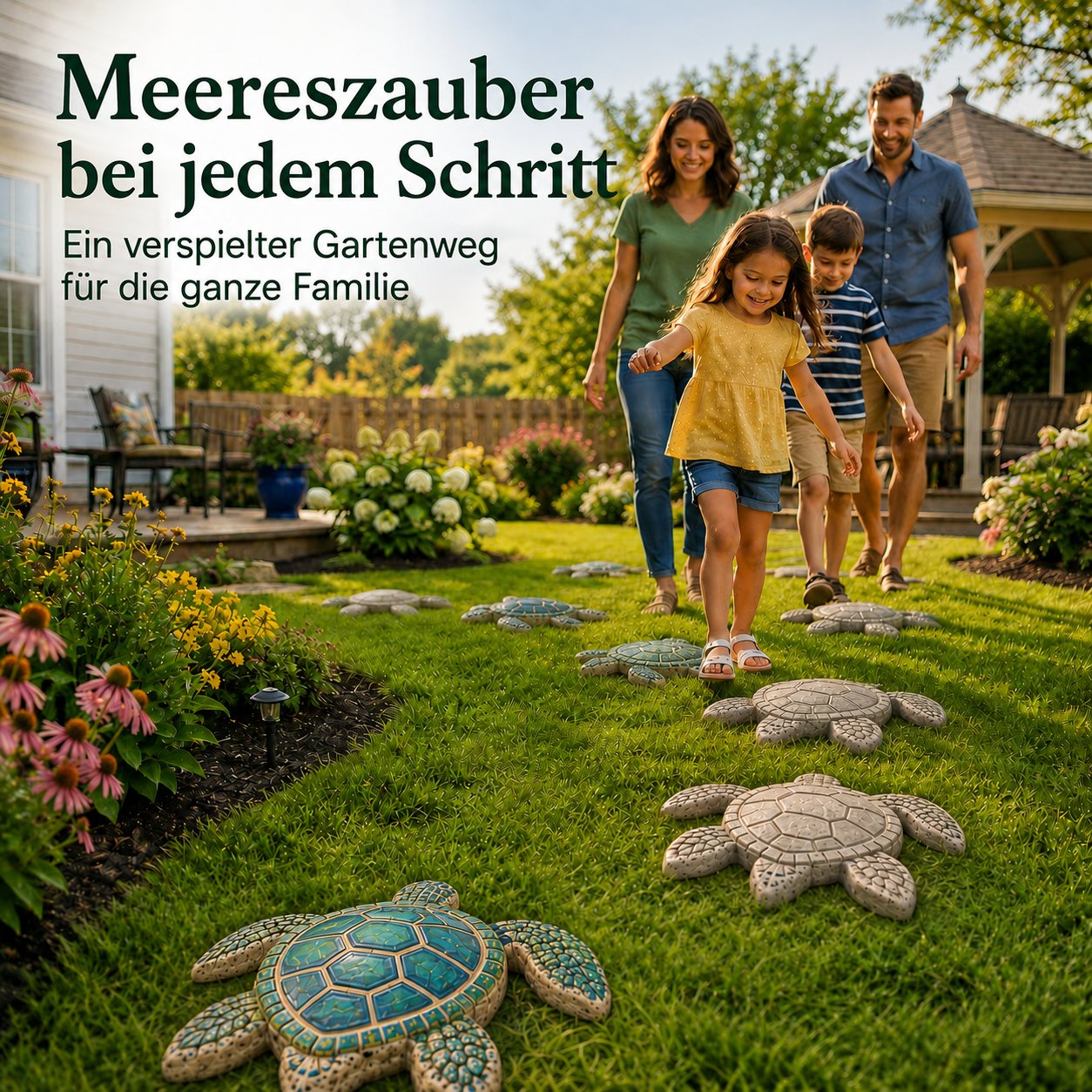💥 LAST DAY: 49% off – 🌊 Reusable mold for nautical-themed garden decorations