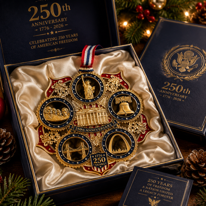 🔥Last 10pcs🔥250th Anniversary Christmas Tree Ornament