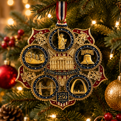 🔥Last 10pcs🔥250th Anniversary Christmas Tree Ornament