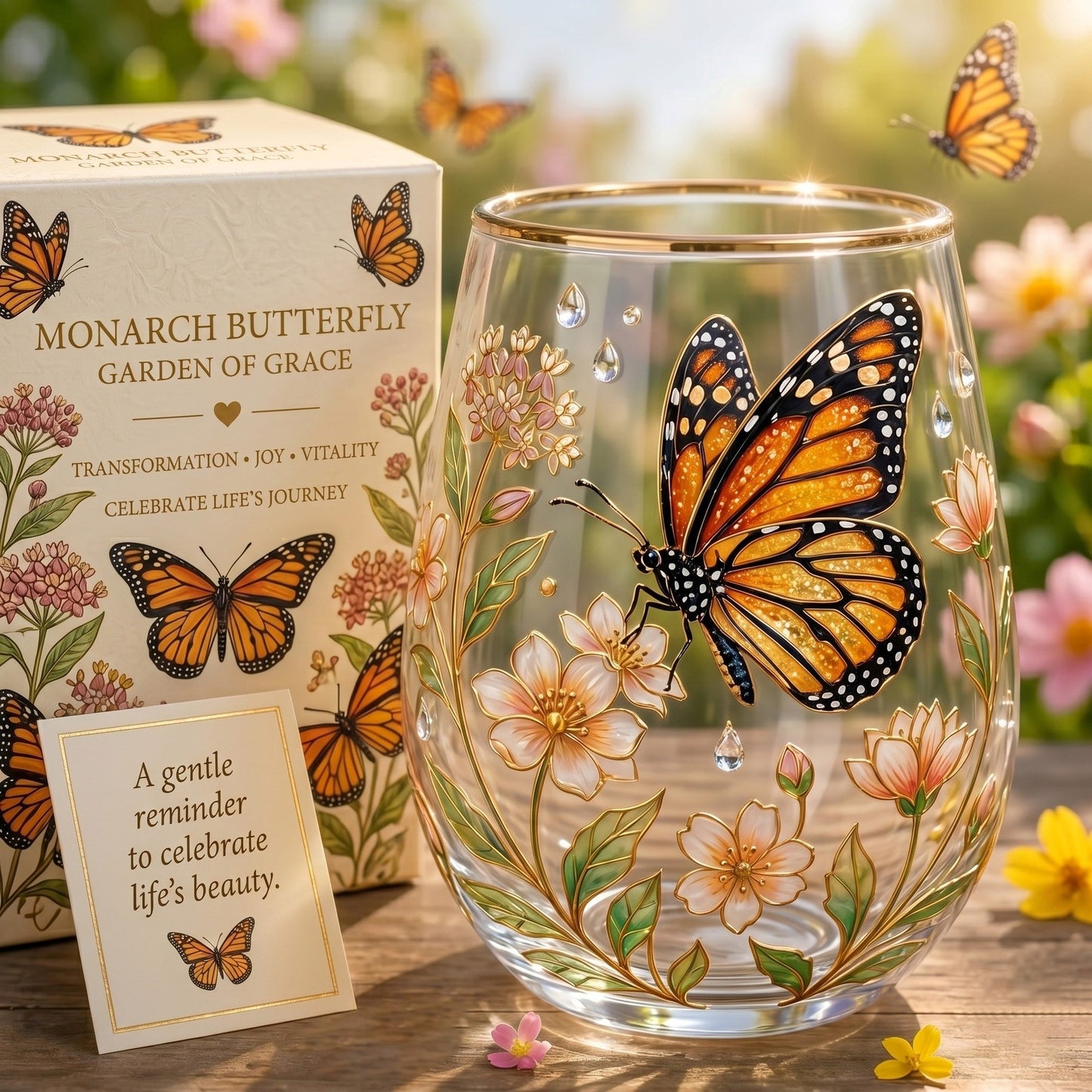 Premium Crystal-Clear Glass- Sip From A World Of Wonder✨