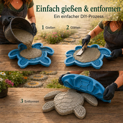 💥 LAST DAY: 49% off – 🌊 Reusable mold for nautical-themed garden decorations