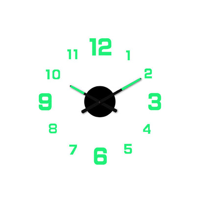 🥳2026 HOT SALE🥳💞50K+ SOLD!💥⏰3D DIY Luminous Acrylic Wall Clock Set