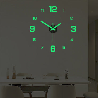 🥳2026 HOT SALE🥳💞50K+ SOLD!💥⏰3D DIY Luminous Acrylic Wall Clock Set
