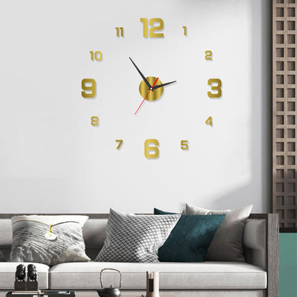 🥳2026 HOT SALE🥳💞50K+ SOLD!💥⏰3D DIY Luminous Acrylic Wall Clock Set