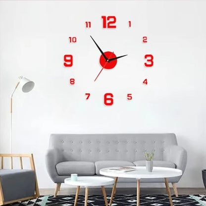 🥳2026 HOT SALE🥳💞50K+ SOLD!💥⏰3D DIY Luminous Acrylic Wall Clock Set