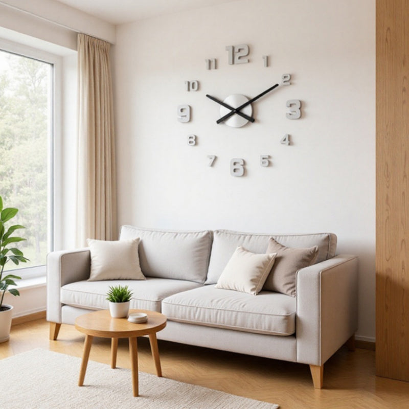 🥳2026 HOT SALE🥳💞50K+ SOLD!💥⏰3D DIY Luminous Acrylic Wall Clock Set