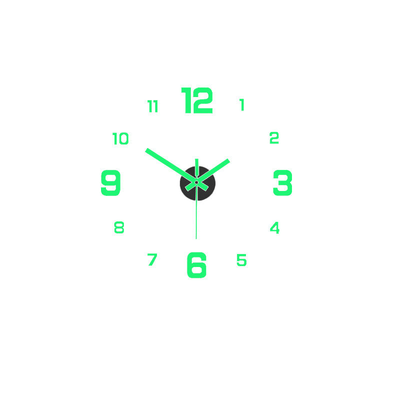 🥳2026 HOT SALE🥳💞50K+ SOLD!💥⏰3D DIY Luminous Acrylic Wall Clock Set