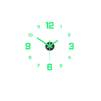 🥳2026 HOT SALE🥳💞50K+ SOLD!💥⏰3D DIY Luminous Acrylic Wall Clock Set